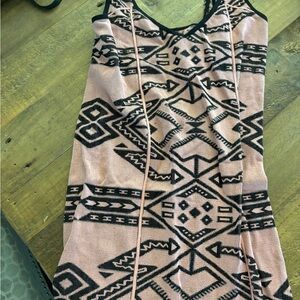 Intimately free people pink bodycon mini dress xs/s